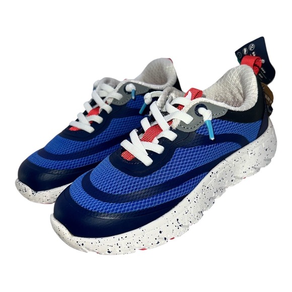 Rugged Shark Boy's Active Athletic Sneakers Walking Shoes Blue Size 12 - Picture 1 of 10